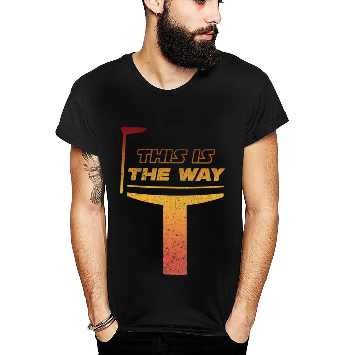 

Mandalorian Star Wars This Is The Way Shirt Space Mando Bounty Cool T shirt