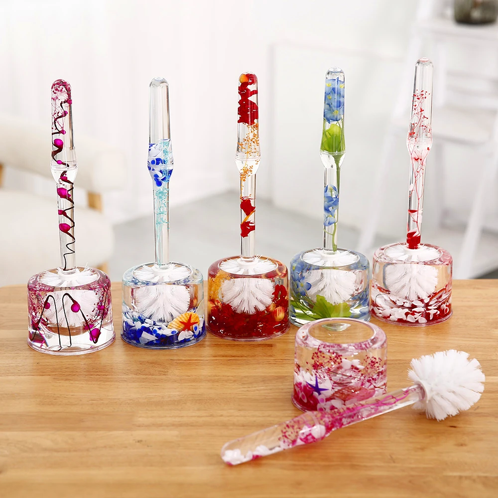 Набор акриловых щеток для унитаза 0941|the bathroom|toilet brush setclean bathroom |