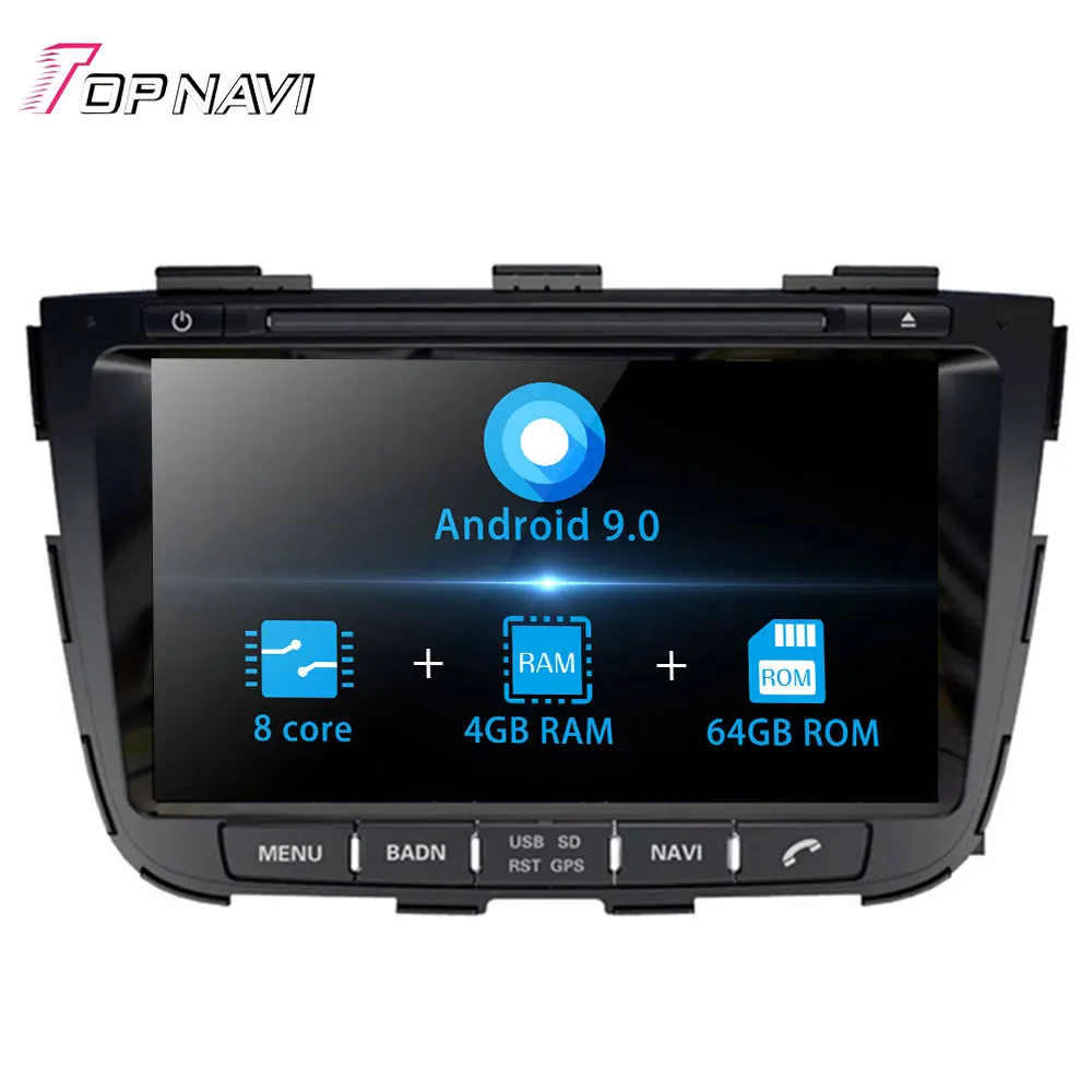 " Восьмиядерный Android 9,0 автомобильный Радио gps навигация для KIA SORENTO 2013-стерео Авто Аудио DVD мультимедийный плеер 2 Din