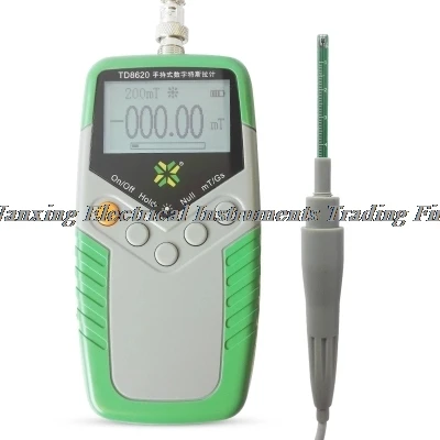 TD8620 измеритель температуры Тесла тестер поверхностного магнитного поля с