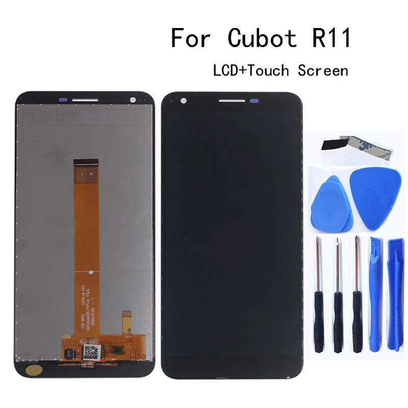 100% тестирование работы 5 &quotоригинальный для Cubot R11 ЖК-дисплей + дигитайзер