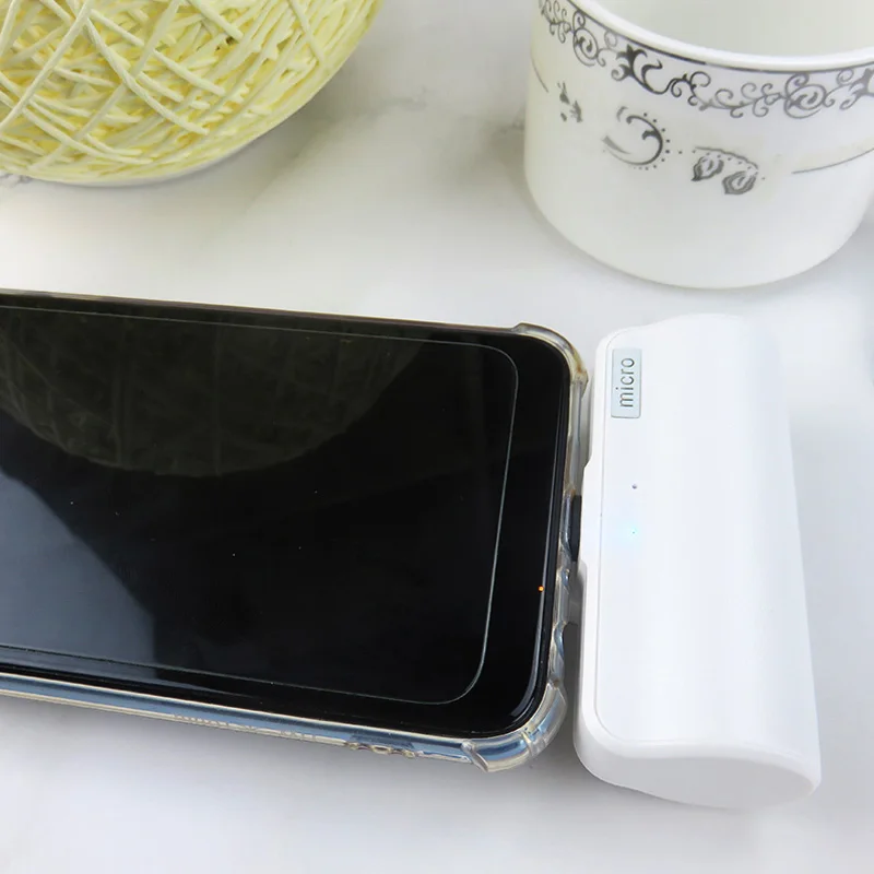 6097 Power Bank 3300mAh External Battery Wireless Charging For iPhone 13 Pocket Mini Power Bank mobile phone charger For Xiaomi