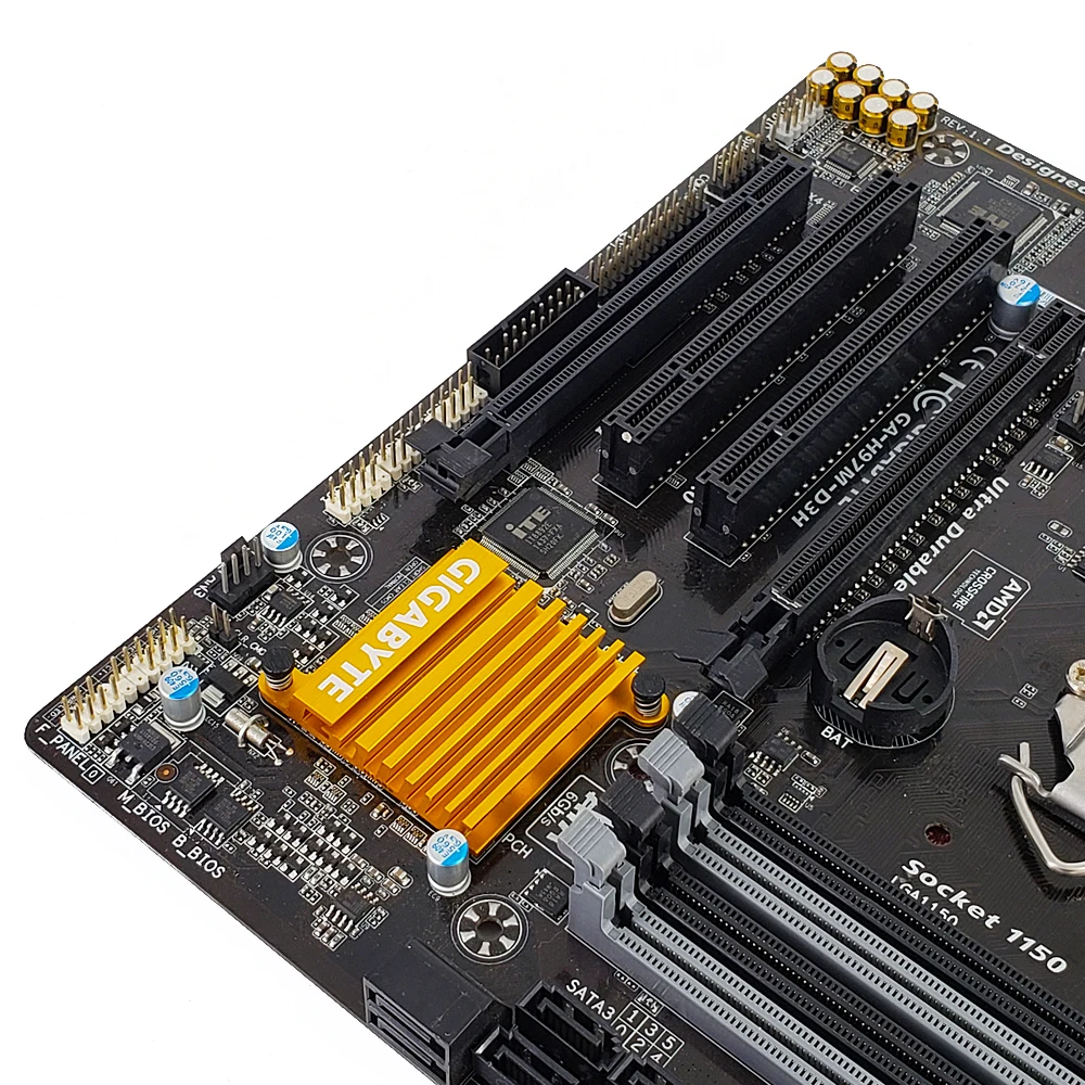 Gigabyte GA-H97M-D3H настольная материнская плата H97M-D3H H97 LGA 1150 DDR3 32G SATA3 USB3.0 HDMI VGA DVI Micro-ATX б/у материнская плата