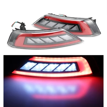 

2PCS LED For Ford Ecosport 2013 2014 2015 2016 2017 2018 2019 LED Rear Bumper Light Fog Lamp Brake Warning Light Reflector Lamp