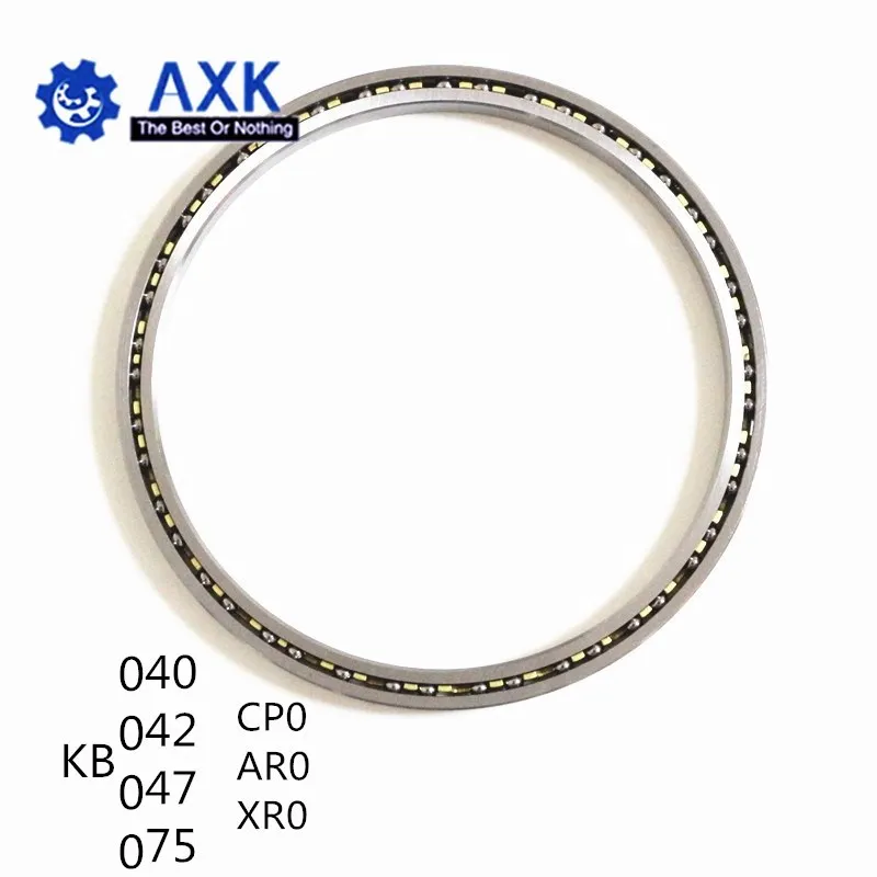 

KB040AR0/KB042CP0/KB045XP0/KB075AR0 Thin Section Ball Bearings (4.5x5.125x0.3125 in) FRB Bearings Slim ring type