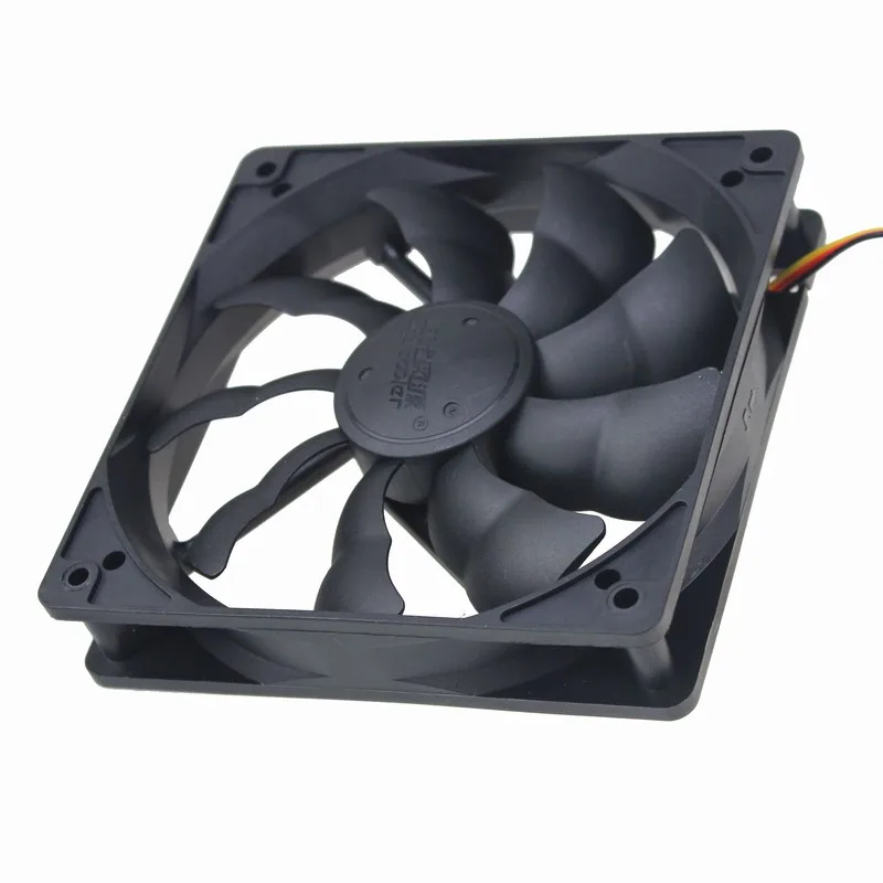 1 шт. Gdstime DC 12 В 120 мм 120X120X25 мм компьютер 3Pin 4Pin бесщеточный чехол Вентилятор охлаждения 12 см 120x25 мм кулер