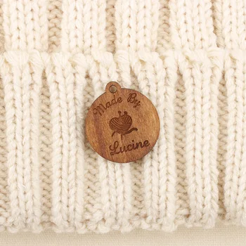 

personalized labels, knit labels, Wooden labels, custom engraving labels, Logo or Text, Name Tags (WD4404)