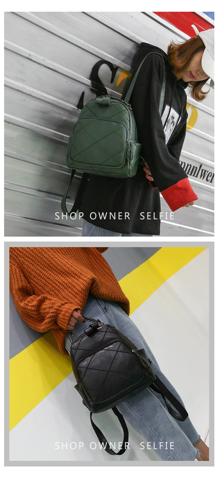 New Fashion Women Travel Backpack High Quality Durable PU Leather School Backpack Female Daypack Shopping Backpack Sac