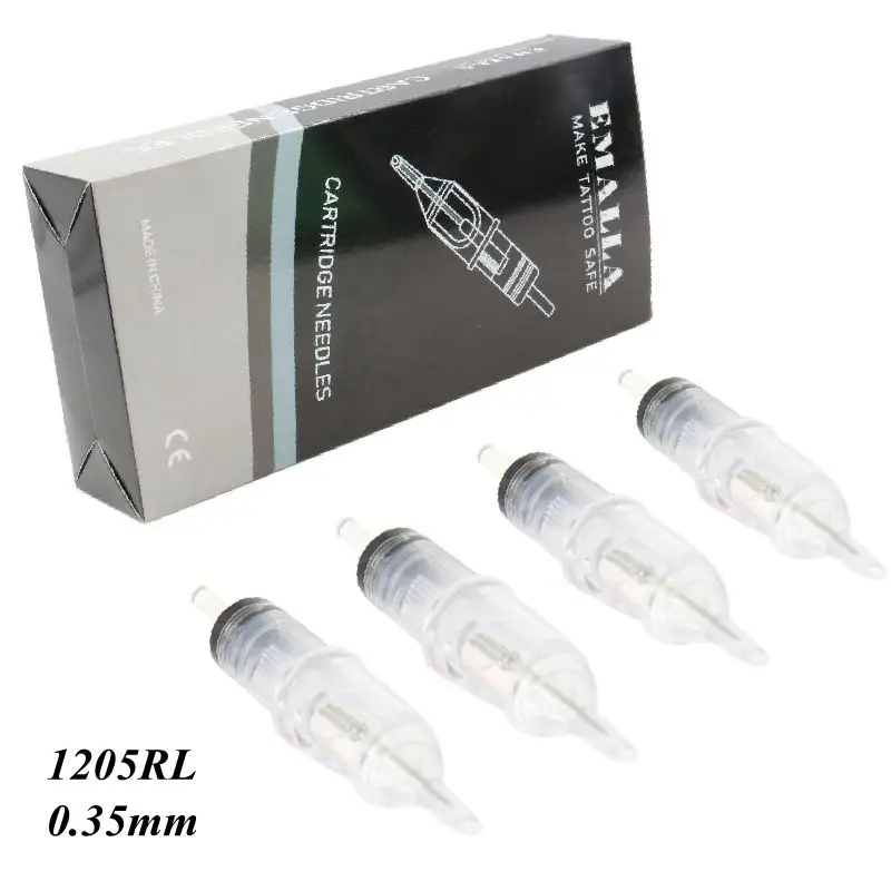 20 шт./кор. тату картридж иглы революционный картридж Круглый лайнер мембранная Система иглы татуировки для картриджа рукоятка машины