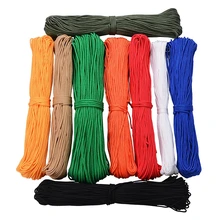 Диа. 4 мм походная веревка из Паракорда для выживания парашютный шнур веревка для походов бельевая веревка в палатке аксессуары