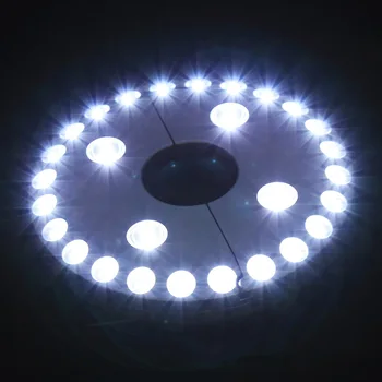 

'The Best' 24+4 LED Multi-function Umbrella Light Outdoor Hook LED Lumen Camping Light 889