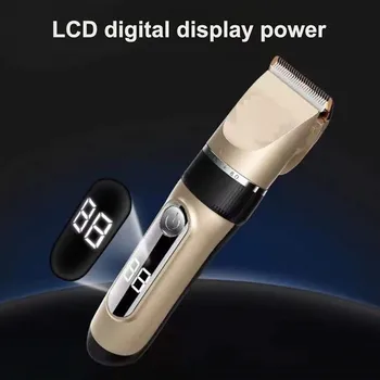 

Household Shaver Clippers Mute Rechargeable Cordless Electric Hair Clippers Hair Cutter Machine Trimmer High Quality Shaver