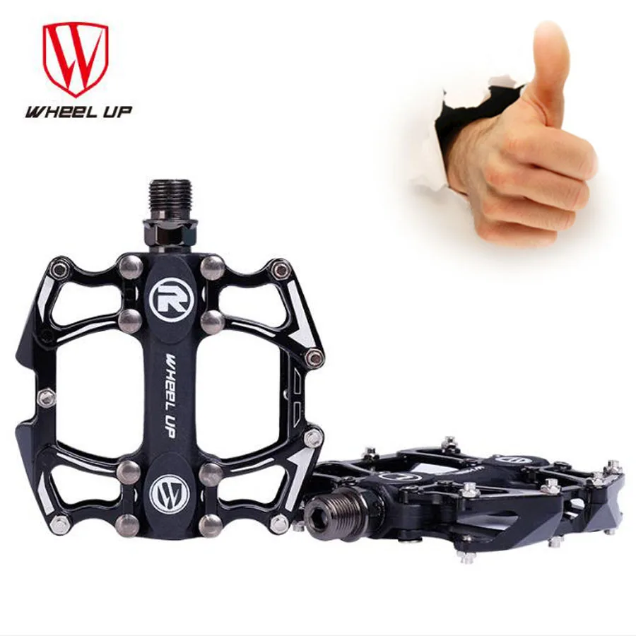 

Aluminum Alloy Bicycle Pedals with Wheels,for MTB bikesMountain Bike Pedals, CNC 3 Bearing Cycling Pedals, bike accessories