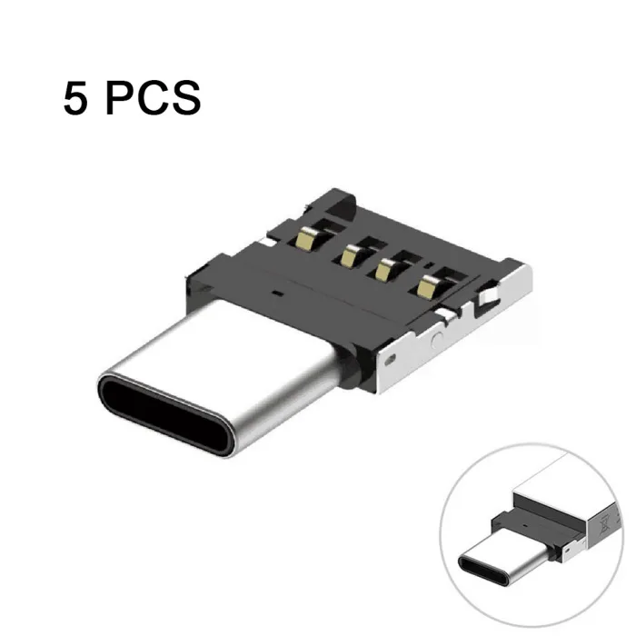 5 шт. интерфейс type-C адаптер для Xiaomi samsung Oneplus телефон Macbook USB C к USB OTG конвертер SP99