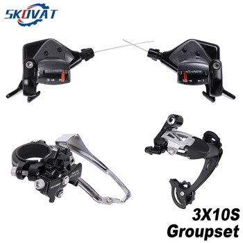 

1 Set MTB Groupset 3X10 30 Speed Bicycle Shifter Bike Rear Derailleur Bicycle Part Compatible For Shimano m610 m670 m780 system