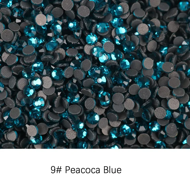 1000 Gross 140,000Pcs  bulk Wholesale Big Pack DMC Hotfix Rhinestones   Crystal Glass  Better Stone With Glue On Stones 09
