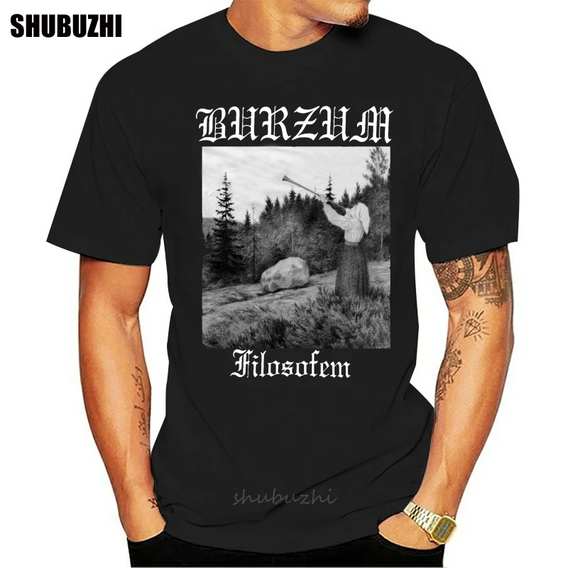 Burzum T-shirts | Burzum - Men's T-shirt Cotton Tshirt Men Summer - Aliexpress