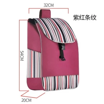 

Shopping bags for Trolley cart shopping cart Woman shopping basket Trailer Portable cart Large shopping bags Foldable handbag 4.