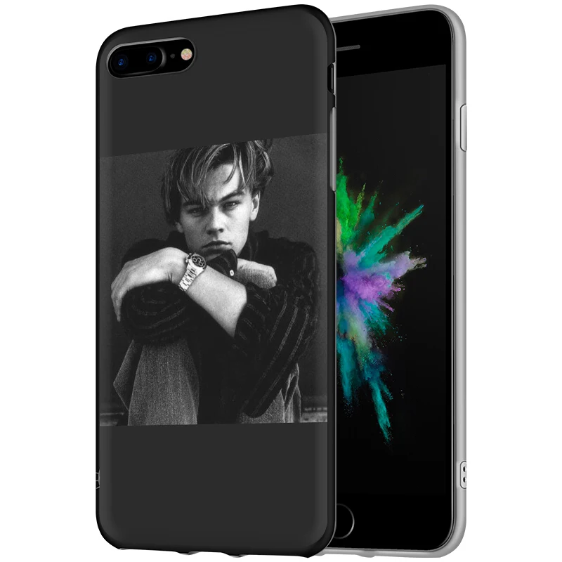 EWAU Leonardo Dicaprio силиконовый телефон чехол для iPhone 5 5S SE 6 6s 7 8 plus X XR XS 11 Pro Max