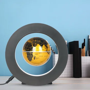 

Levitation Geography Tellurion Learning Toys O Shape Magnetic Suspension Globe Sleeping Light Bedroom Bedside Table Lamp