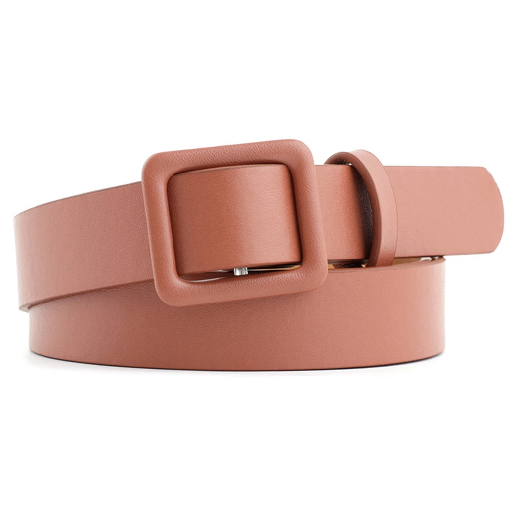 

Women Dress Belt Fashion Creative Pure Color designer belts women high quality luxury All-match Waist Belt Jeans ceinture femme