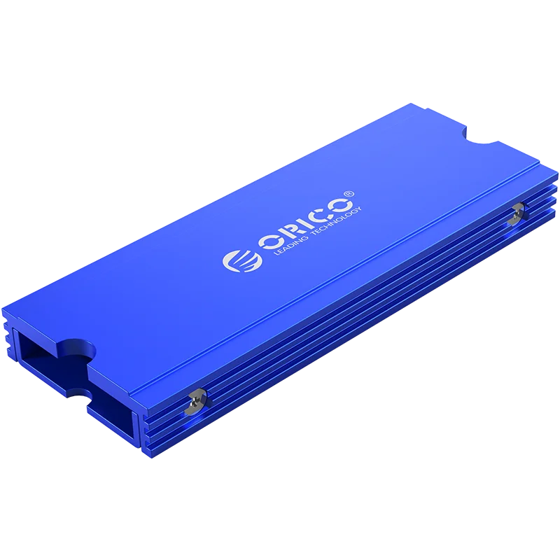 Blue ORICO теплоотвод радиатор SSD Охлаждающий радиатор для M.2 NGFF 2280 PCI-E NVME радиатор SSD кулер - Цвет лезвия: Blue