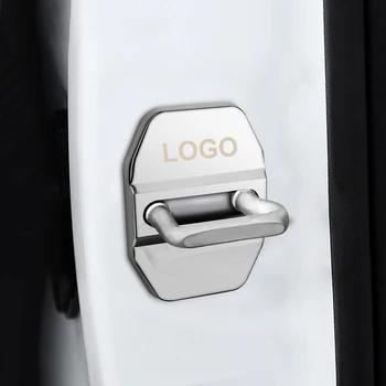 

Car Door Lock Protector Cover For Mercedes Benz AMG B C E Class GLK SLK ML W204 W245 X204 X212 Logo Badge Cap Sticker Car Tuning