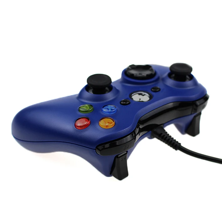 5 цветов геймпад для xbox 360 проводной контроллер для xbox 360 контроллер проводной джойстик для xbox 360 игровой контроллер геймпад джойстик