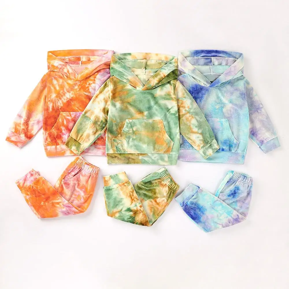 

2pcs Baby Girl Clothes Set Autumn Long Sleeve Printing Hooded Coat Tops+Pants Outfits Sets Cotton Newborn Baby Girl Clothes 0-2Y