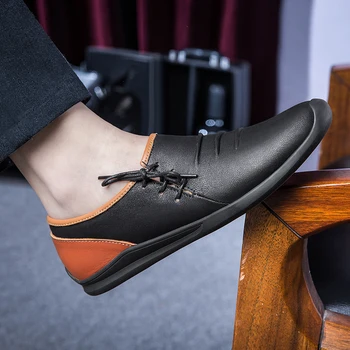 

loafers slip-on genuine leather moccasins men casual shoes solid drive shoes Flats Shoes For men Shoes Mocassim Masculino Couro