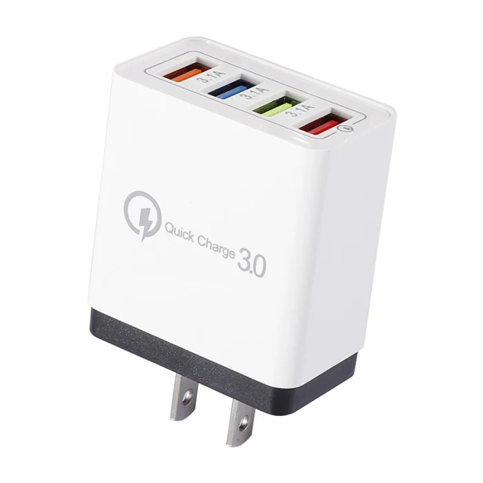 QC 3,0 быстрое зарядное устройство 4 порта usb-хаб адаптеры питания GV99