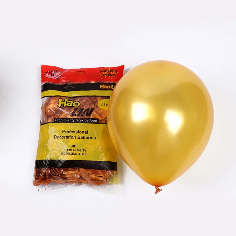 Hao lin 10-Inch 2.2 Grams Thick Matt Imitation Balloon Lin Hao Balloon Wedding Decorative Balloon Wholesale