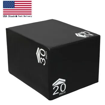 

3 In 1 Foam Jumping Box Gym Exercise Strength Bodybuild Sports 20" 24" 30"