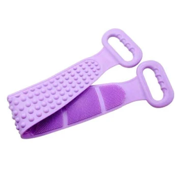 

Massage Brush Exfoliating Bath Belt Washer Cleaning Tools Shower Dual Sided Multifunction Silicone Back Scrubber Soft Body Home