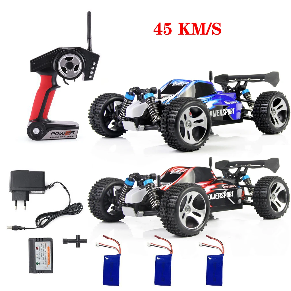 1:18 WLtoys высокоскоростной автомобиль A959 телефон 2 4G 4CH вал привода 45 км/ч