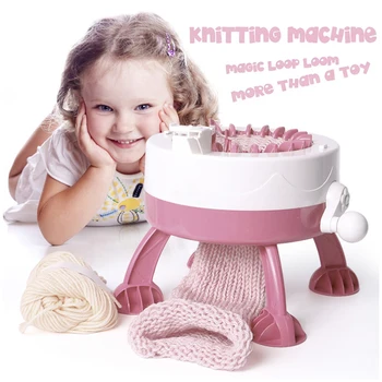 

22/40 Needle Knitting Machine Sewing Material Accessories Loom Needlework Kit Tools Circular To Knit Weaving DIY Threader