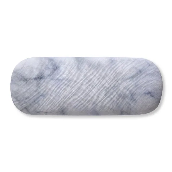 

White Miscellaneous Illustration Pattern Glasses Case Eyeglasses Clam Shell Holder Storage Box