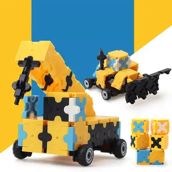 

3D Building Blocks City Bricks Construction Engineering Blocks Creative Educational Toys