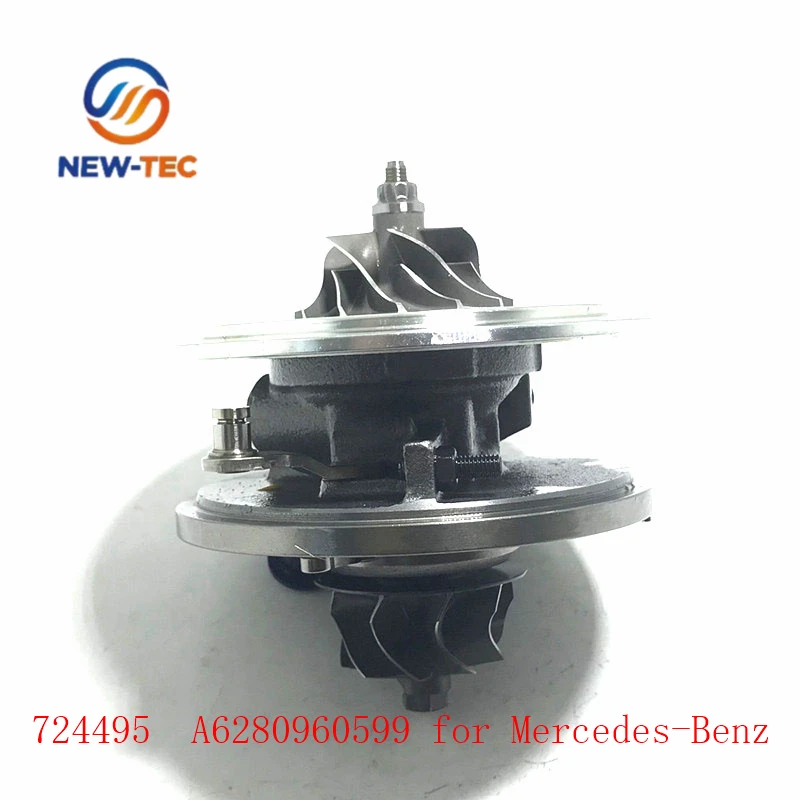 Turbine core 724495 717383 709719 turbo cartridge CHRA GT1749V A6280960599 for Mercedes-Benz E400 CDI W211 OM628 191KW 260HP