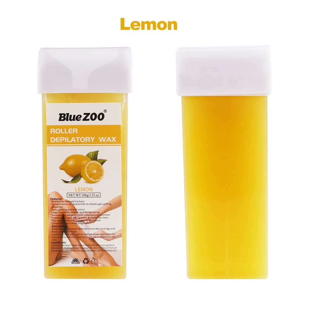 Blue ZOO, 100 г, роликовый эпиляционный воск, эпилятор для рук, ног, подмышек, тела, воск для удаления волос, несколько ароматов, инструменты для удаления волос