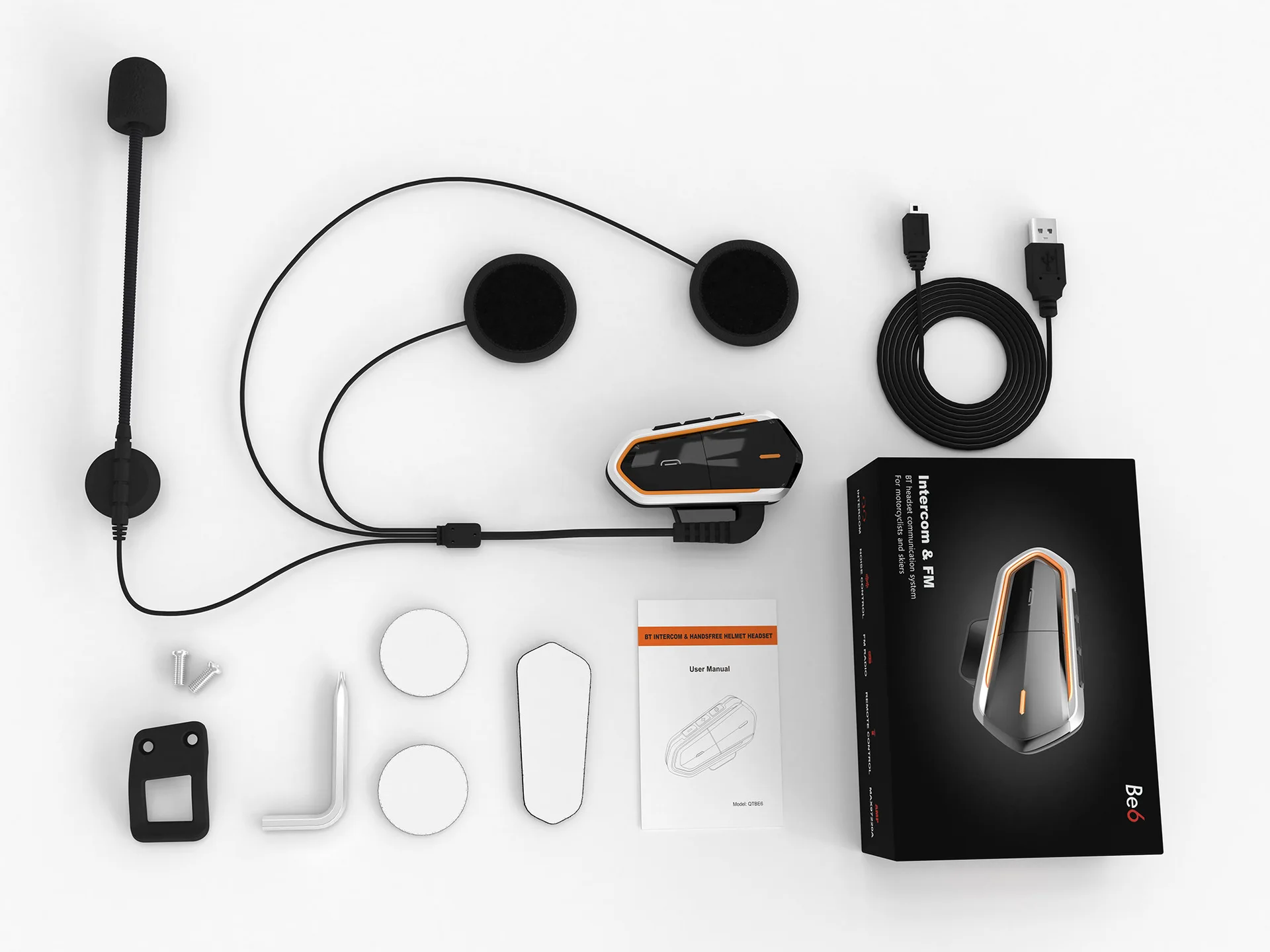 1200 BT переговорное устройство Bluetooth мотоциклетный шлем гарнитура с
