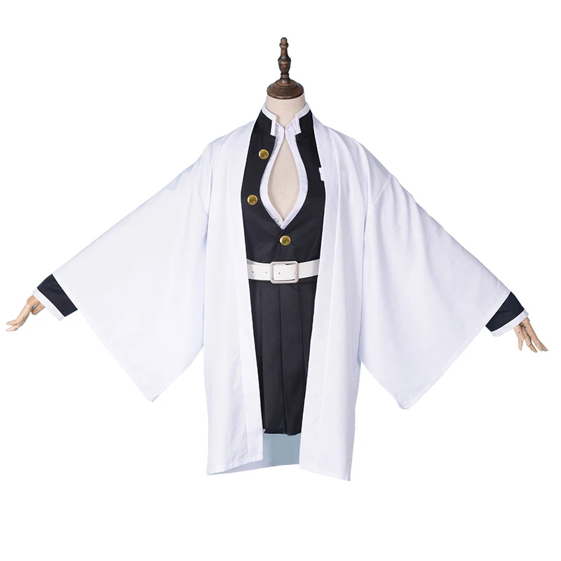 Аниме Demon Slayer Kimetsu No Yaiba Косплей костюмы Kanroji Mitsuri Косплей Костюм Кимоно для Хэллоуина ткань лезвие демона