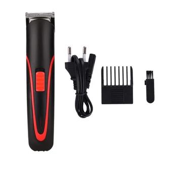 

Portable Rechargeable Hair Clipper Electric Cordless Mini Hair Trimmer Pro Hair Cutting Machine Beard Trimer, EU Plug