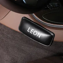 Высокое качество, подушка для ног, наколенник, подлокотник, Накладка для салона автомобиля, аксессуары для сиденья Leon Ateca