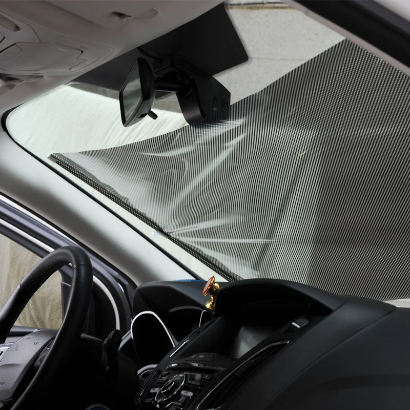 Retractable Car Windshield Visor Sun Shade Auto Front Rear Side Window Blinds Sun shades Anti SUV Sunshades for Universal Car