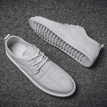 

Men Leather Oxford Shoes Formal Shoes Men Dress Office Brown Black Lace Up Strap Shoes Male Business Flats Shoes *