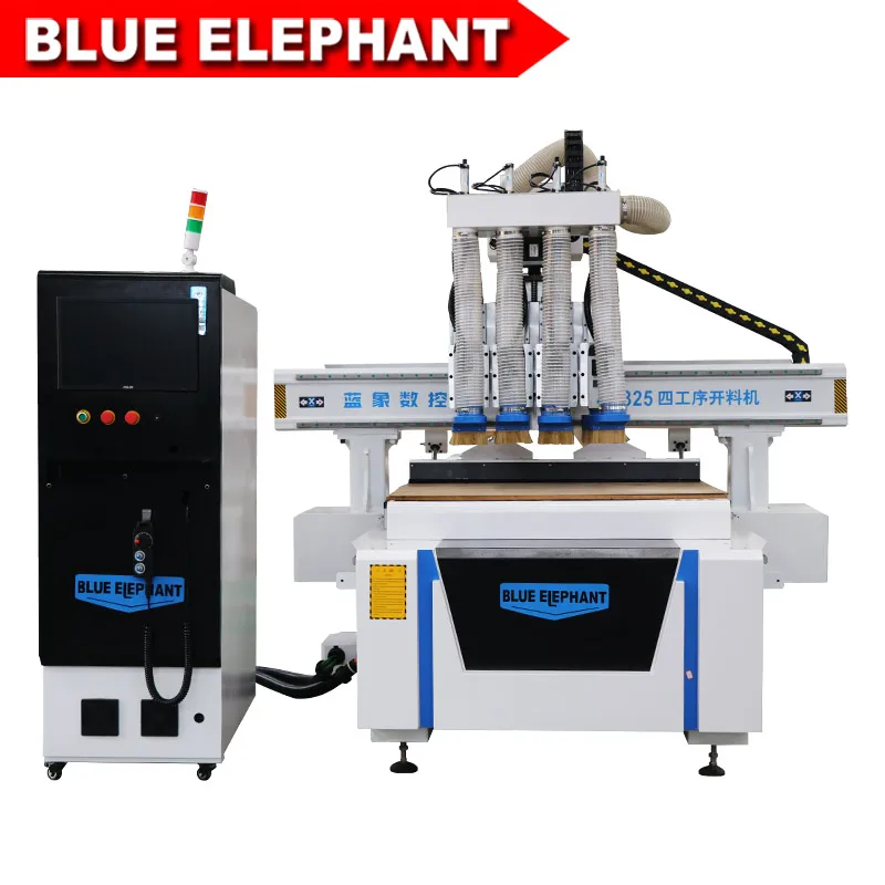 1325 Китай мульти шпиндель cnc маршрутизатор CE сертификат cnc металла гравировальный станок для дерева гравировки и резки