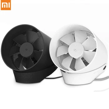 

Xiaomi VH Mini Desktop Fan Portable Ventiladors USB Fan Ultra Quiet Smart Touch Control Cooler Dual Motor Drivers
