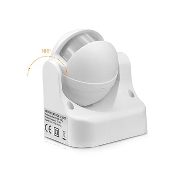 

Infrared Sensor Switch Outdoor 180° Degree Security PIR Motion Movement Sensor Detector Switch PIR Corridor Sensor Infrared