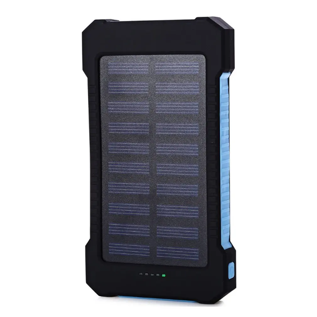 Indicatorlight под сильным солнечным светом солнечное зарядное устройство сокровище мобильный телефон Универсальный водонепроницаемый Солнечный мобильный мощность